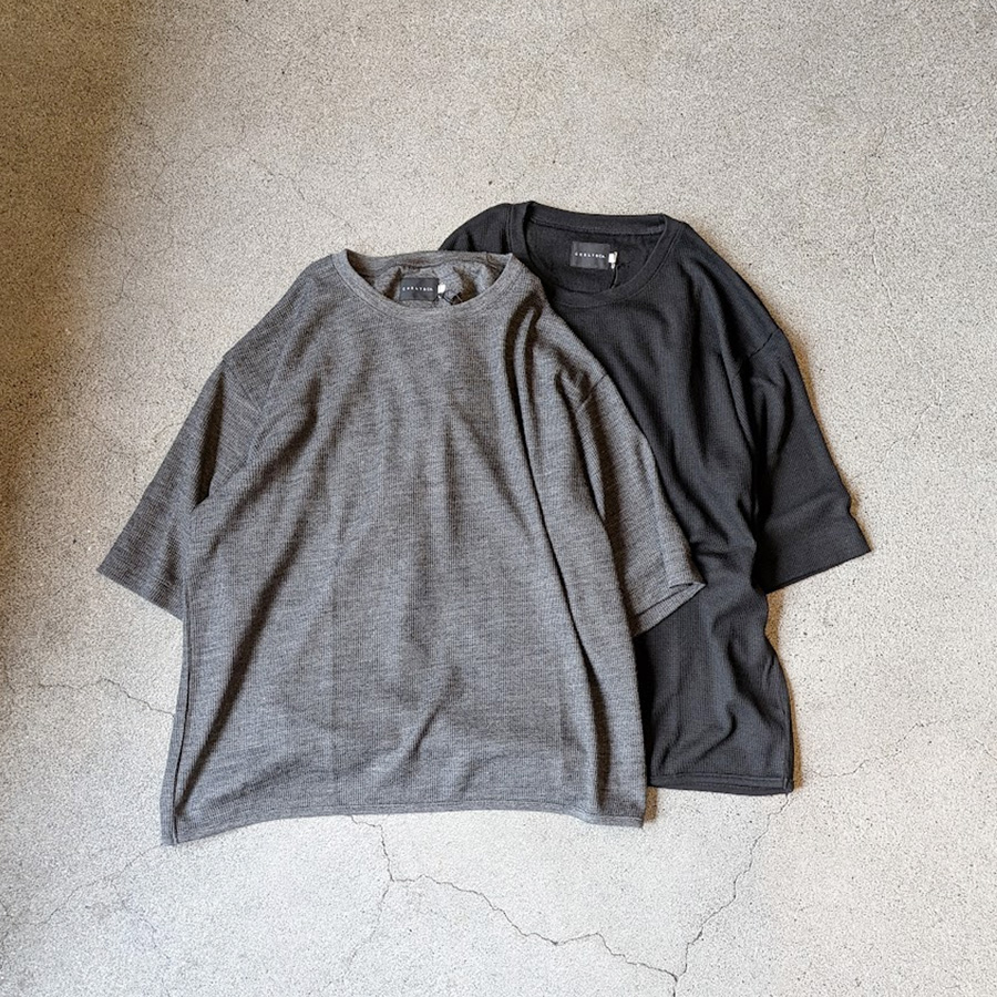 curly,カーリー,curly 通販,curly 東京取り扱い店舗,CURLY&Co.,PRIME WOOL PLAIN TEE,CURLY BLACK LABEL