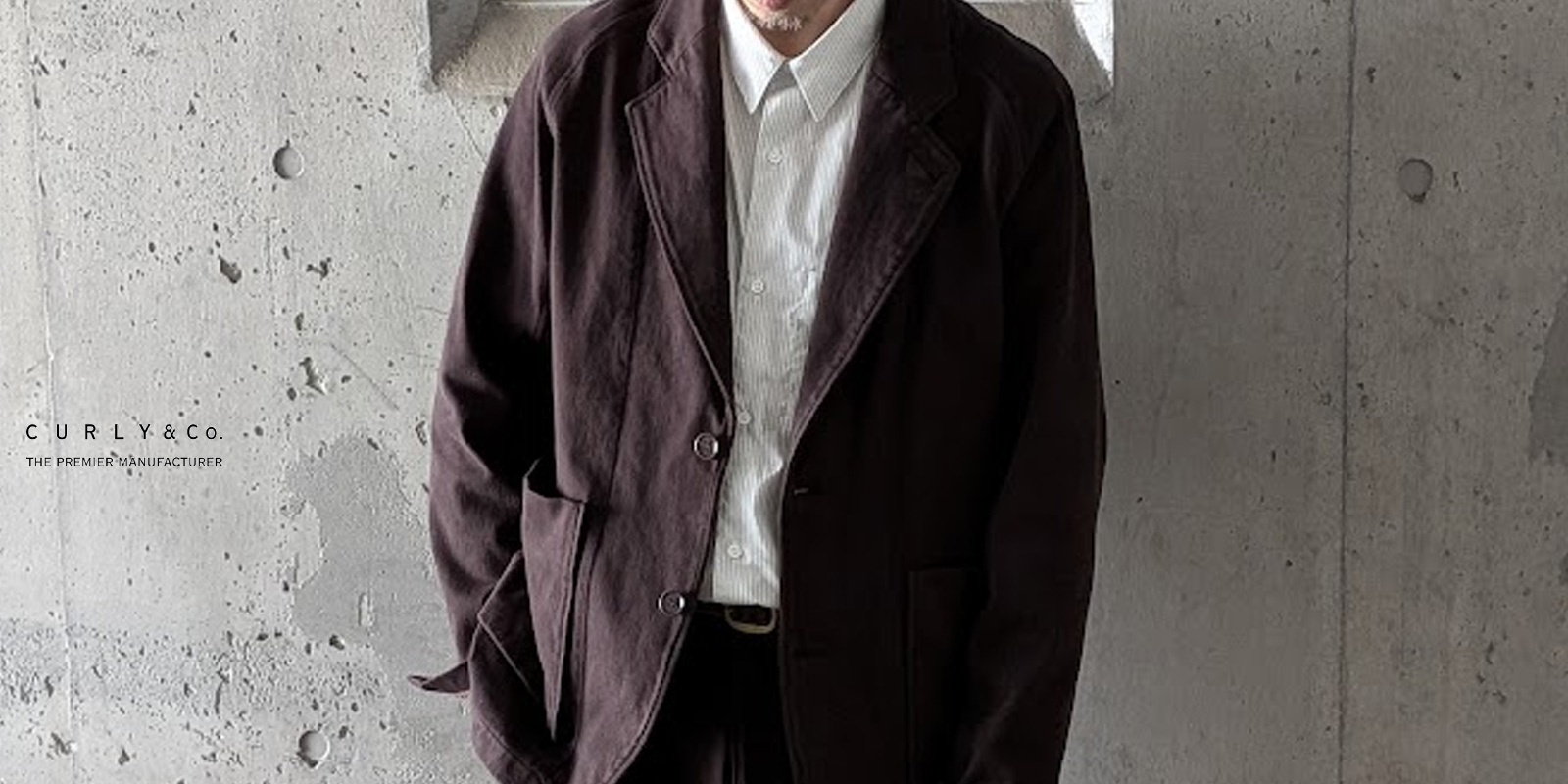 curly,カーリー,curly 通販,curly 東京取り扱い店舗,CURLY&Co.,KNIT DENIM TAILORED JACKET,26A-4301