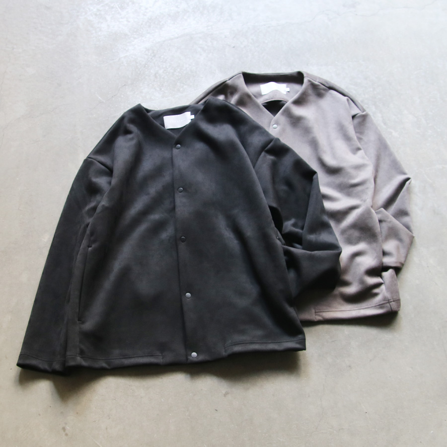 curly,カーリー,curly 通販,curly 東京取り扱い店舗,CURLY&Co.,KNIT SUEDE SNAP BUTTON CARDIE,253-231012