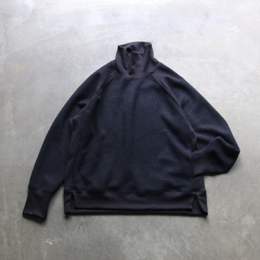 CURLY&Co,カーリー,WAFFLE KNIT TURTLENECK P/O,223-33102