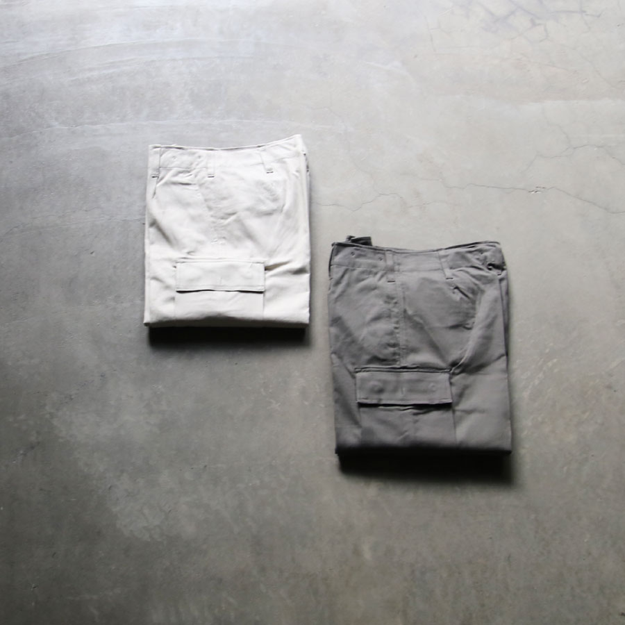 DEAD STOCK MILITARY90s GERMAN ARMY”MOLESKIN CARGO PANTS(