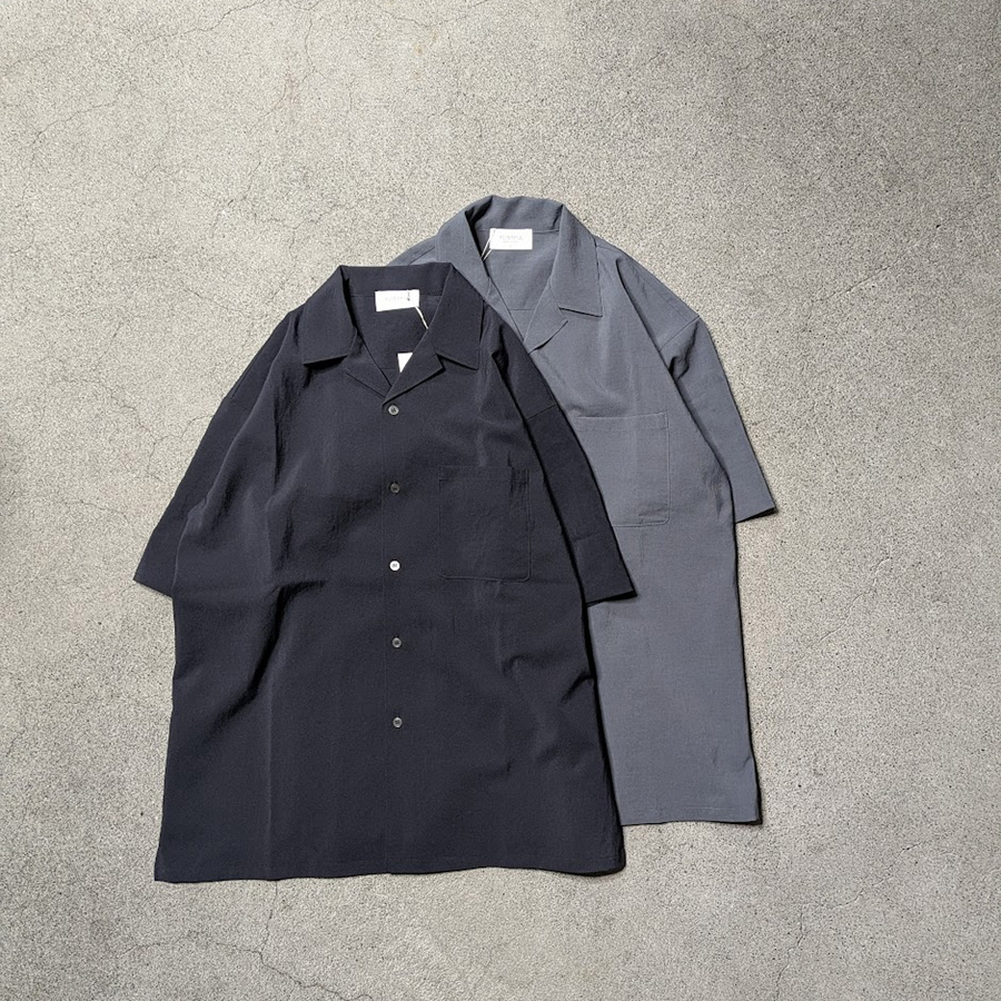 flistfia,フリストフィア,OPEN COLLAR S/S SHIRTS,flistfia 通販,flistfia 東京取り扱い店舗