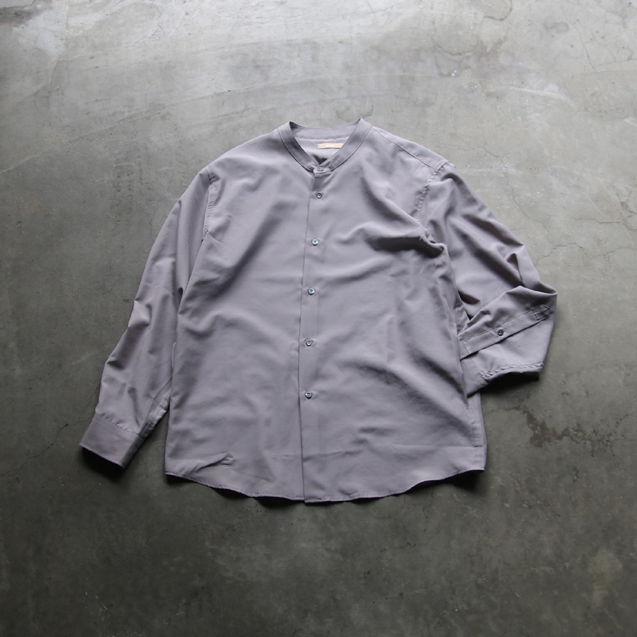 LAMOND,ラモンド,LM-S-085-C/P,BAND COLLAR TUMBLER SHIRTS JACKET