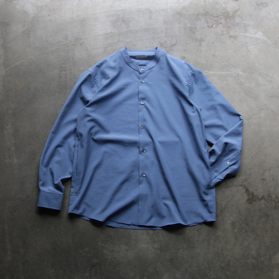 LAMOND,ラモンド,LM-S-085-C/P,BAND COLLAR TUMBLER SHIRTS JACKET