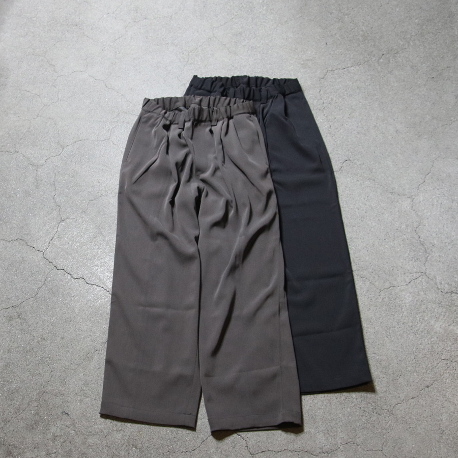 LAMOND,ラモンド,LAMOND 東京取り扱い店舗,LAMOND 通販,LM-P-130-TW,Twill Twist Center Seam Pants