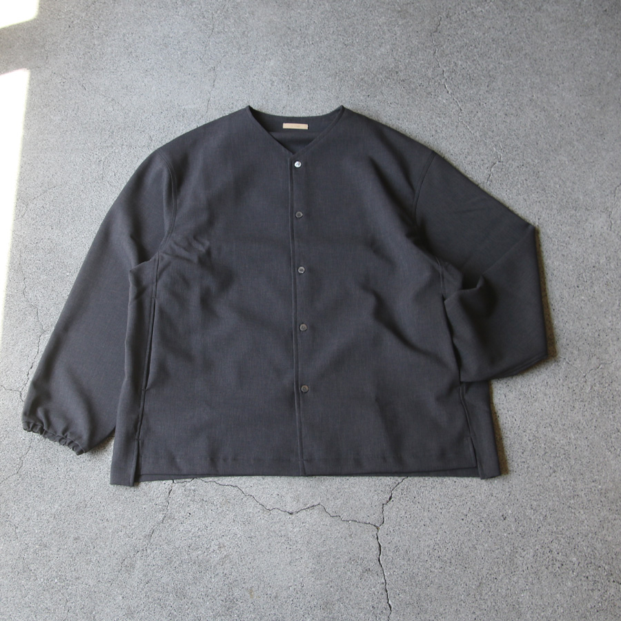 しゃちょー様ご購入品south2west8 ノーカラー　ジップ　ジャケット SEEALL (シーオール) [ NO COLLAR JACKET ] ノーカラー