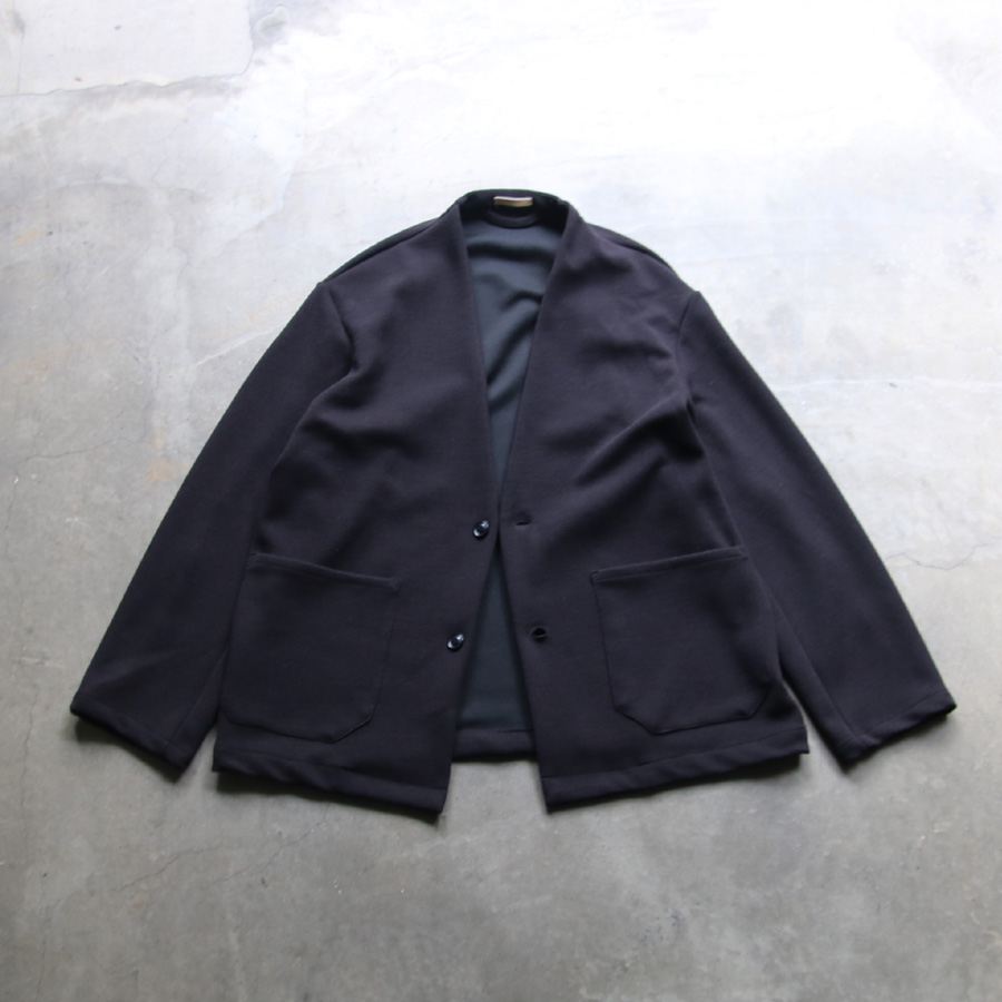 LA MOND,ラモンド,Thermo Twill No Collar Jacket