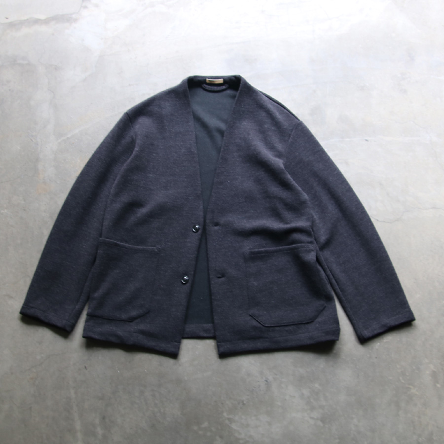 LA MOND,ラモンド,Thermo Twill No Collar Jacket