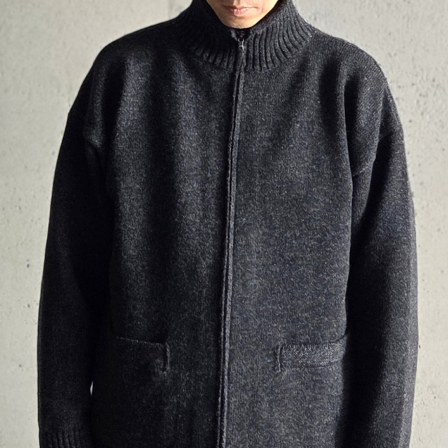alvana,アルバナ,アルヴァナ,alvana 東京取り扱い店舗,alvana 通販,5G LAMB WOOL zip up knit,ALV-90151
