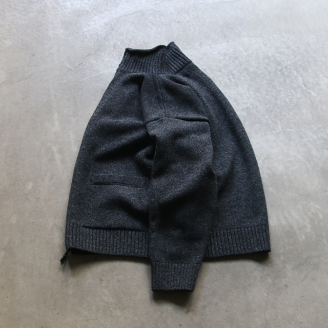 alvana (アルヴァナ) ALV-90151 [ 5G LAMS WOOL ZIP UP KNIT ] 5ゲージ