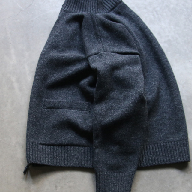 alvana - alvana ニット アルヴァナ alvana (アルヴァナ) ALV-90151 [ 5G LAMS WOOL ZIP UP KNIT ] 5ゲージ