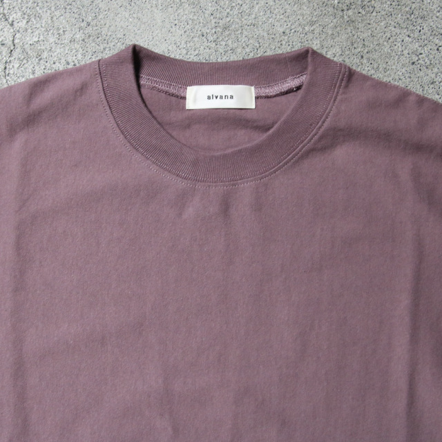 alvana,アルバナ,アルヴァナ,alvana 東京取り扱い店舗,alvana 通販,afw-25037,bd sweat tee shirts (空紡)