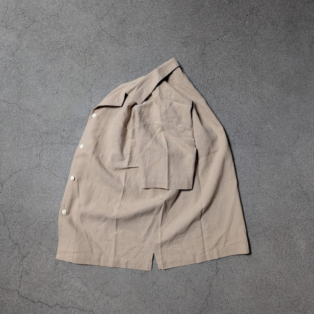 alvana,アルヴァナ,LINEN OPEN COLLAR SHIRT,ALV-00175,alvana 通販,alvana 東京取り扱い店舗