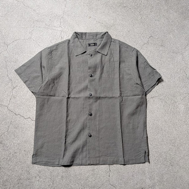 alvana,アルヴァナ,LINEN OPEN COLLAR SHIRT,ALV-00175,alvana 通販,alvana 東京取り扱い店舗
