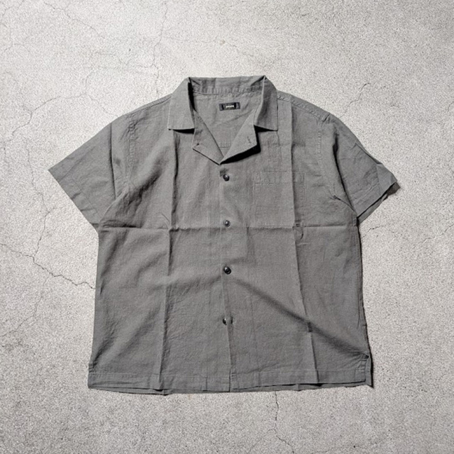 alvana,アルヴァナ,LINEN OPEN COLLAR SHIRT,ALV-00175,alvana 通販,alvana 東京取り扱い店舗