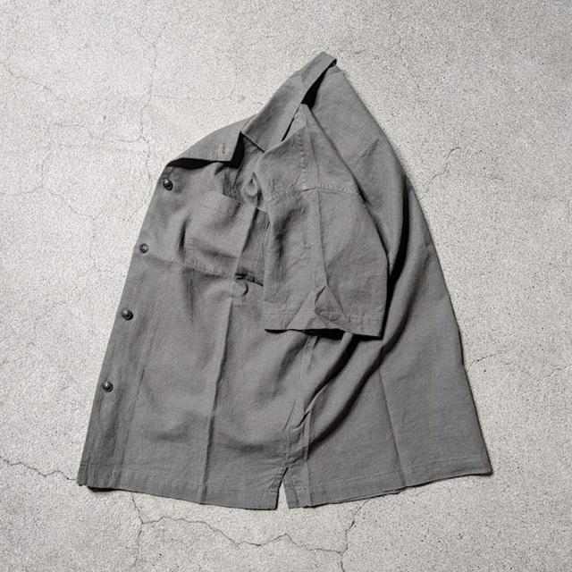 alvana,アルヴァナ,LINEN OPEN COLLAR SHIRT,ALV-00175,alvana 通販,alvana 東京取り扱い店舗