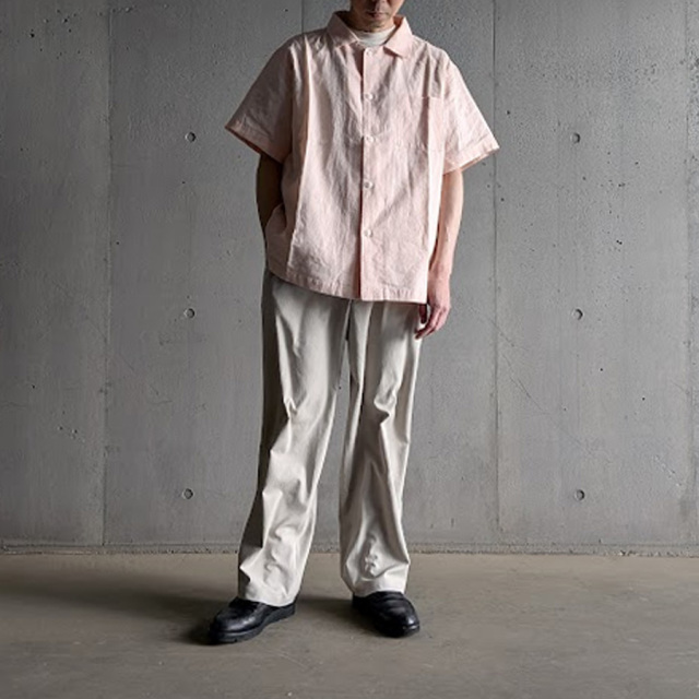 alvana,アルヴァナ,LINEN OPEN COLLAR SHIRT,ALV-00175,alvana 通販,alvana 東京取り扱い店舗