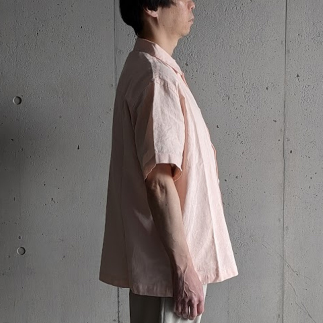 alvana,アルヴァナ,LINEN OPEN COLLAR SHIRT,ALV-00175,alvana 通販,alvana 東京取り扱い店舗
