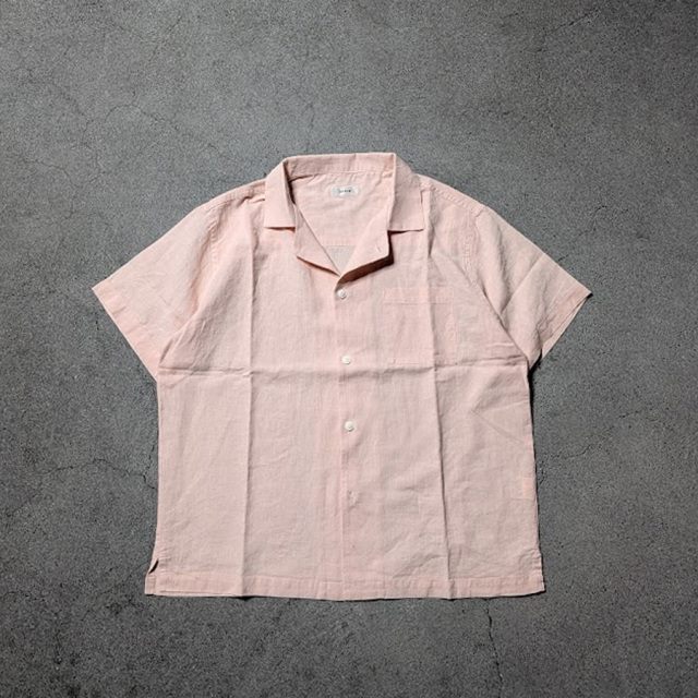 alvana,アルヴァナ,LINEN OPEN COLLAR SHIRT,ALV-00175,alvana 通販,alvana 東京取り扱い店舗