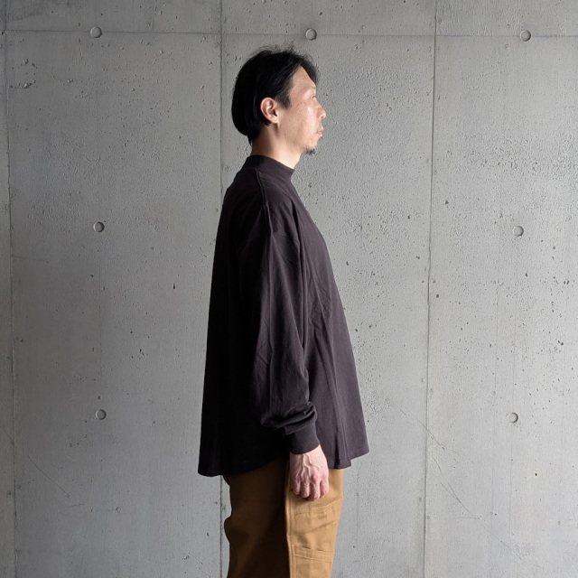 alvana,アルバナ,アルヴァナ,alvana 東京取り扱い店舗,空紡 midle neck  round l/s tee shirts,alv-00137