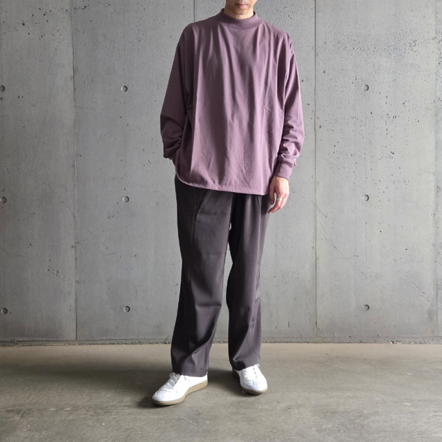 alvana,アルバナ,アルヴァナ,alvana 東京取り扱い店舗,空紡 midle neck  round l/s tee shirts,alv-00137