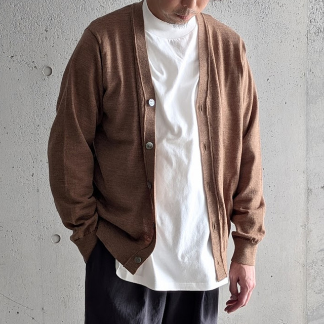 alvana,アルバナ,アルヴァナ,alvana 東京取り扱い店舗,空紡 midle neck  round l/s tee shirts,alv-00137