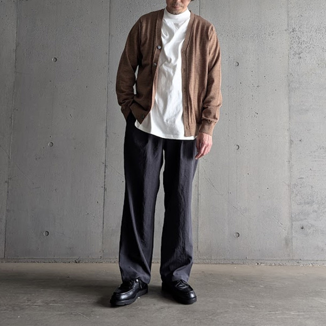 alvana,アルバナ,アルヴァナ,alvana 東京取り扱い店舗,空紡 midle neck  round l/s tee shirts,alv-00137