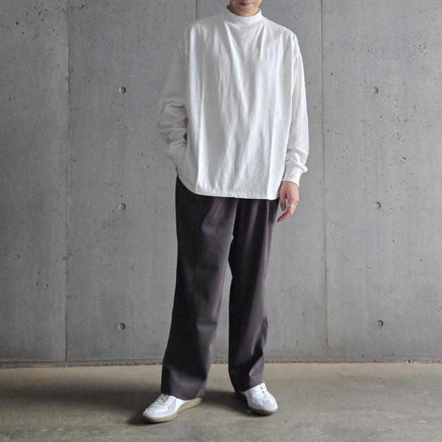 alvana,アルバナ,アルヴァナ,alvana 東京取り扱い店舗,空紡 midle neck  round l/s tee shirts,alv-00137