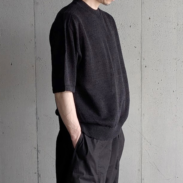 alvana,アルヴァナ,washi crewneck s/s knit,ALV-90183,alvana 通販,alvana 東京取り扱い店舗