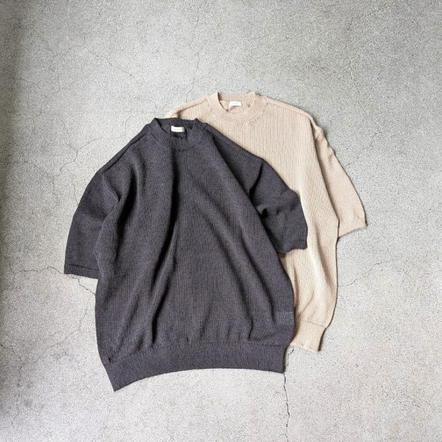 alvana,アルヴァナ,washi crewneck s/s knit,ALV-90183,alvana 通販,alvana 東京取り扱い店舗