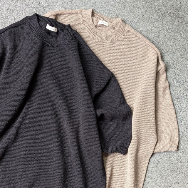 alvana,アルヴァナ,washi crewneck s/s knit,ALV-90183,alvana 通販,alvana 東京取り扱い店舗