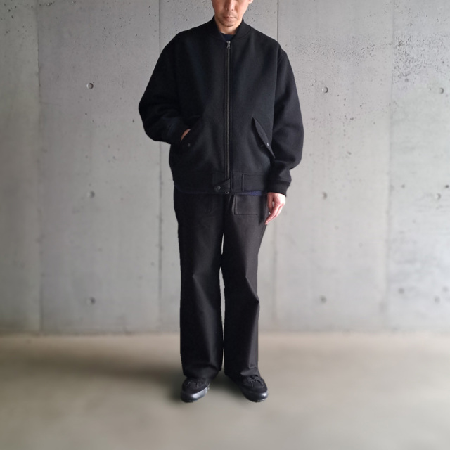 alvana (アルヴァナ) AFW-25001 [ MOHAIR WOOL ZIP UP JACKET ] モヘア