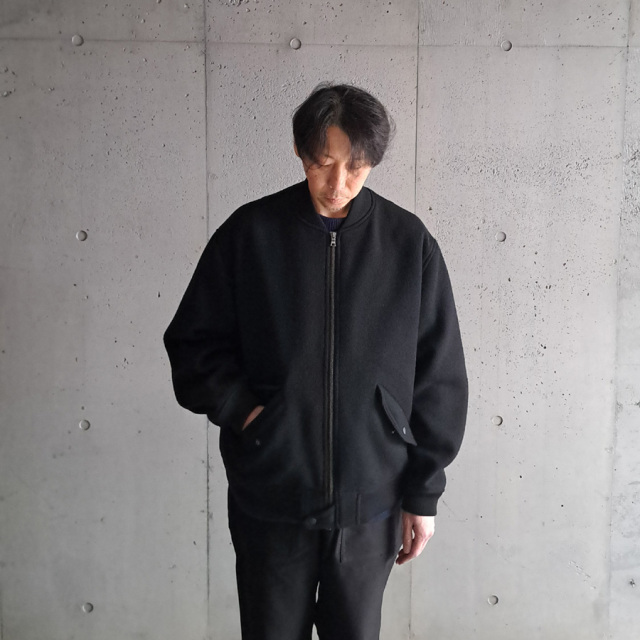 alvana (アルヴァナ) AFW-25001 [ MOHAIR WOOL ZIP UP JACKET ] モヘア