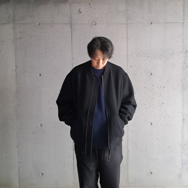 alvana (アルヴァナ) AFW-25001 [ MOHAIR WOOL ZIP UP JACKET ] モヘア