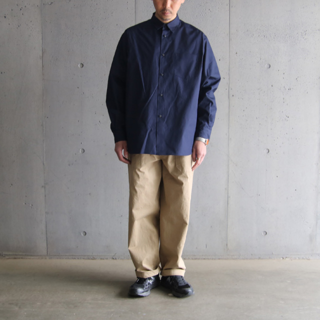 alvana (アルヴァナ) ACS-F004 [ 100/2 WIDE REGULAR SHIRTS ] ワイド