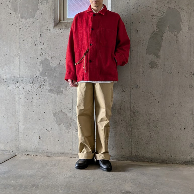 ANEI,アーネイ,羽石裕,ANEI 通販,ANEI 東京取り扱い店舗,F.E.W CHORE JKT TWEED,AN0262_S1203_WFT