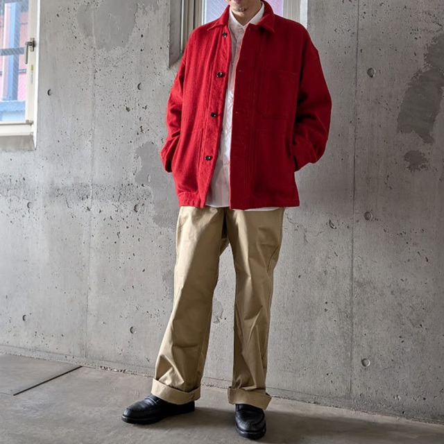 ANEI,アーネイ,羽石裕,ANEI 通販,ANEI 東京取り扱い店舗,F.E.W CHORE JKT TWEED,AN0262_S1203_WFT