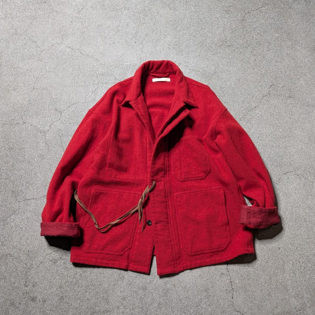 ANEI,アーネイ,羽石裕,ANEI 通販,ANEI 東京取り扱い店舗,F.E.W CHORE JKT TWEED,AN0262_S1203_WFT