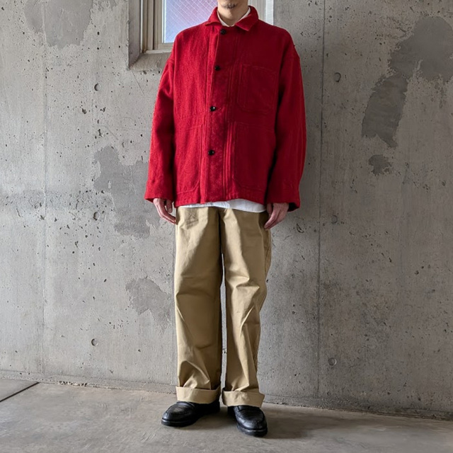ANEI,アーネイ,羽石裕,ANEI 通販,ANEI 東京取り扱い店舗,F.E.W CHORE JKT TWEED,AN0262_S1203_WFT
