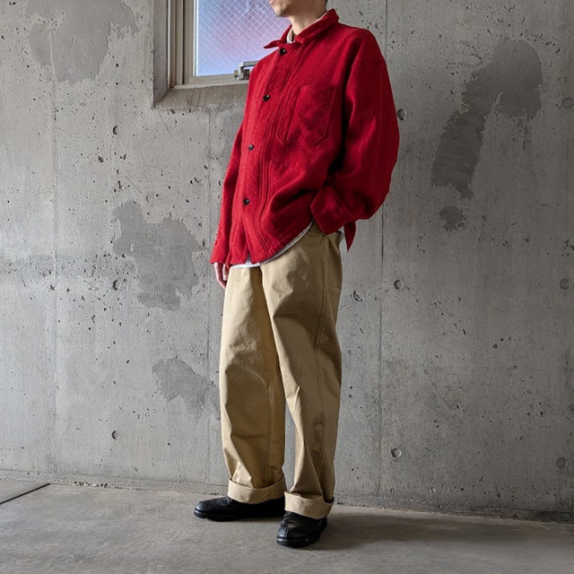 ANEI,アーネイ,羽石裕,ANEI 通販,ANEI 東京取り扱い店舗,F.E.W CHORE JKT TWEED,AN0262_S1203_WFT