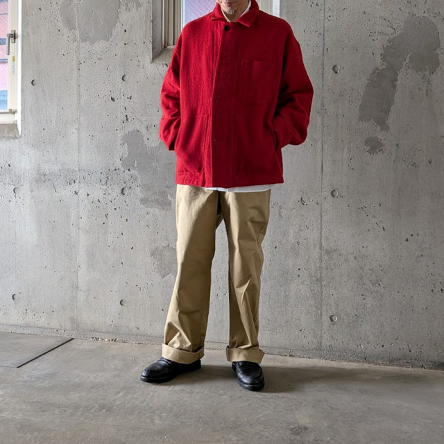 ANEI,アーネイ,羽石裕,ANEI 通販,ANEI 東京取り扱い店舗,F.E.W CHORE JKT TWEED,AN0262_S1203_WFT