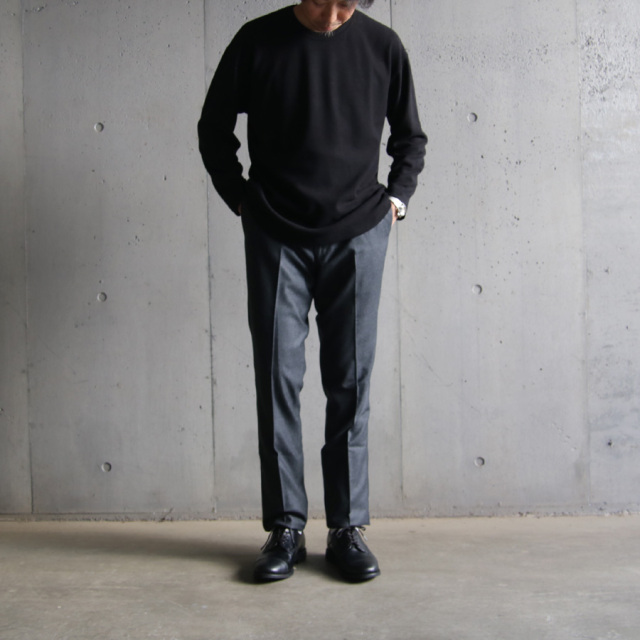 barnstoemer,1100P,バーンストーマー,NOP Flannel,ノーピーサキソニーフラノ,ノープレスウールスラックス