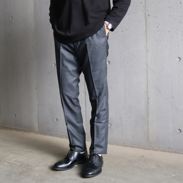 barnstoemer,1100P,バーンストーマー,NOP Flannel,ノーピーサキソニーフラノ,ノープレスウールスラックス