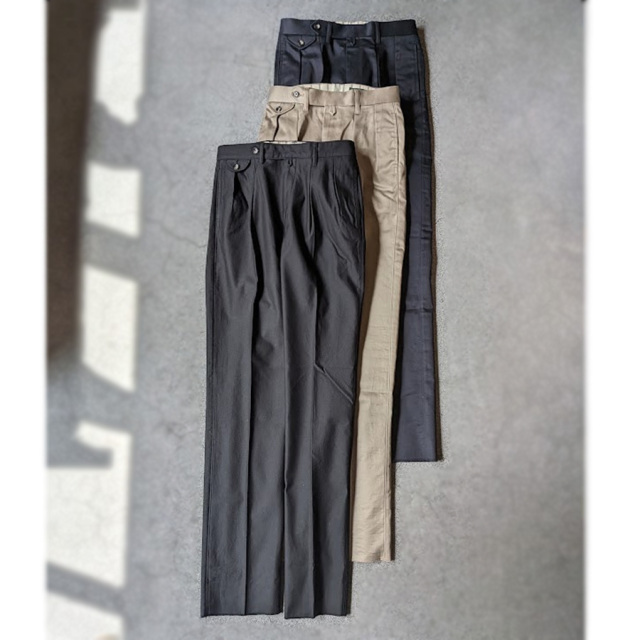 barnstormer,バーンストーマー,パンツ,1945p,マッカサー2, MACARTHUR2 2TUCK TROUSER,パンツ