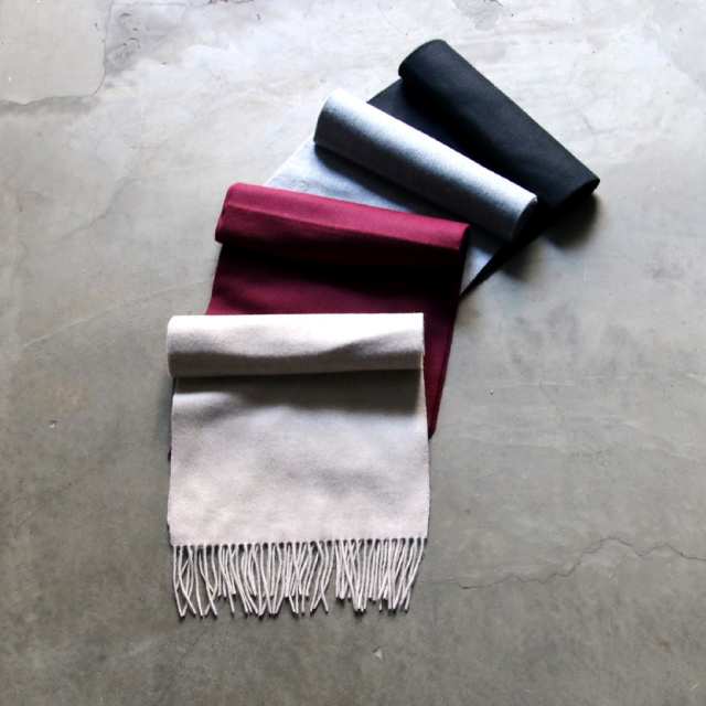 beee,べー,ソリッド カシミア マフラー,カシミア ストール,cashmere