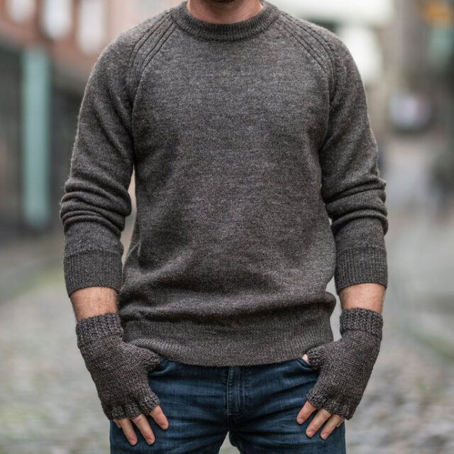 BLACK SHEEP (ブラックシープ) [FMITT] フィンガーレスグローブ / ユニセックス カットオフグローブ / ウール ニット 手袋  指なし 指切れ / スマ-トフォン対応