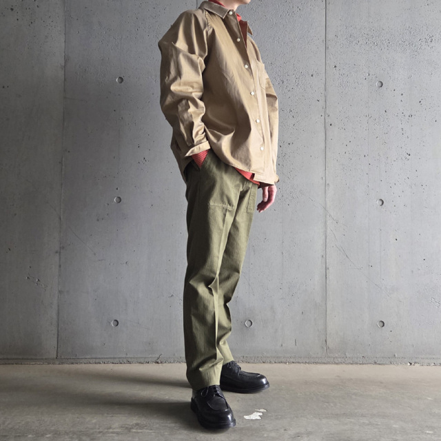 barnstormer,バーンストーマー,パンツ,1333p,dress fatigue pants,ヘリンボーン,barnstormer 東京取り扱い店舗,barnstormer  通販