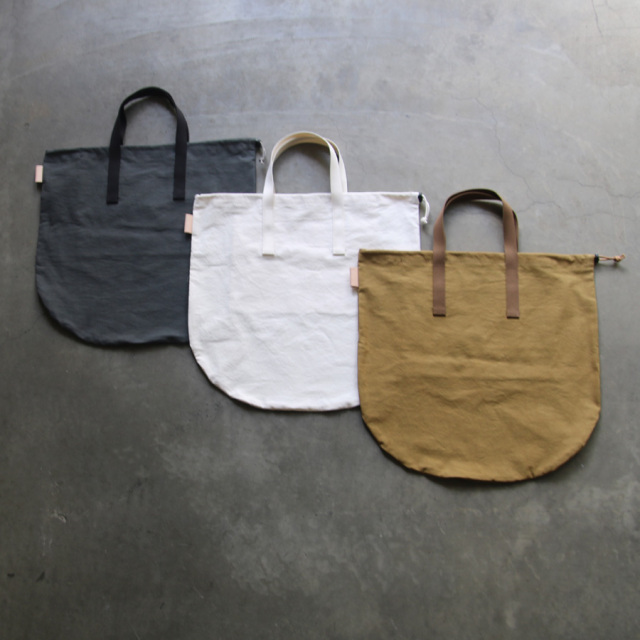 CRONY. (クルニー) [ Zaza Cloth Kinchaku Tote M ] 巾着トート M (3COLOR)