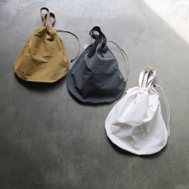 crony,クルニー,Zaza Cloth Kinchaku Tote M,巾着トート M