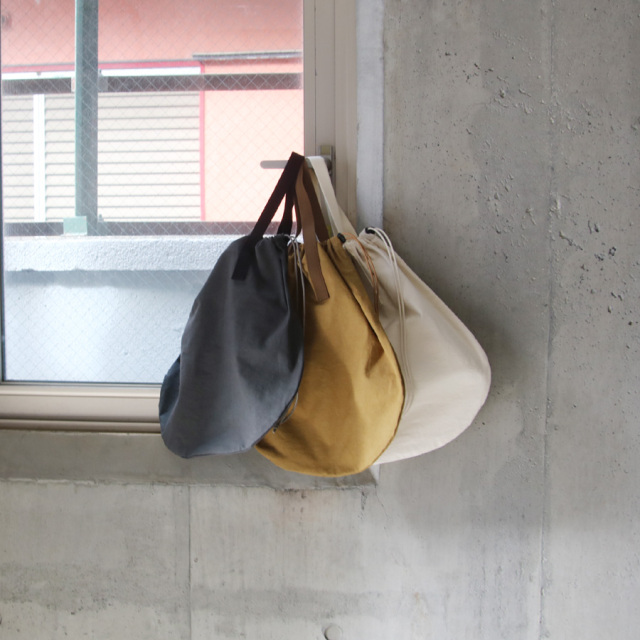 crony,クルニー,Zaza Cloth Kinchaku Tote M,巾着トート M